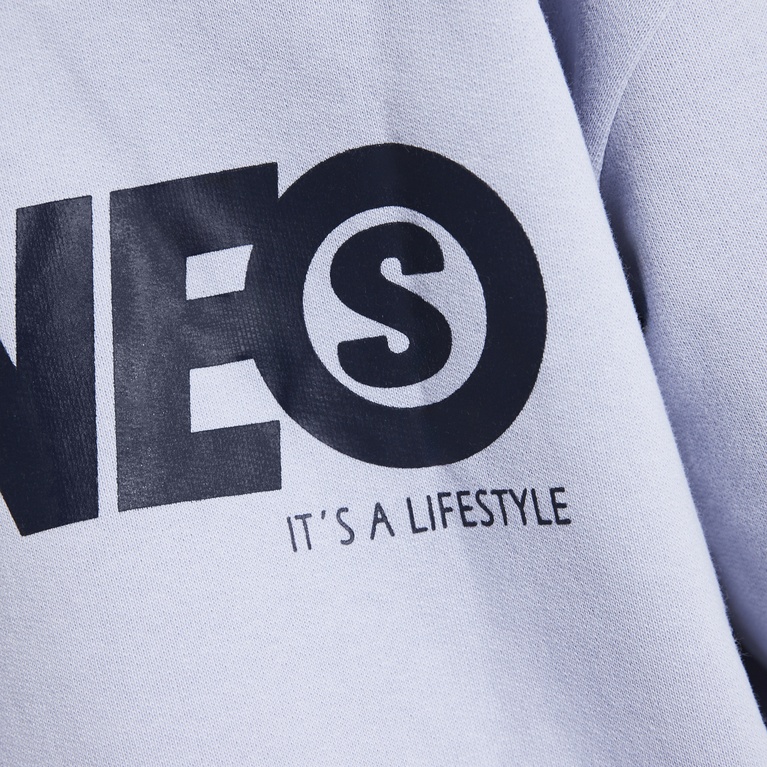 Printed sweatshirt "Owen 2.0" Dusty Blue